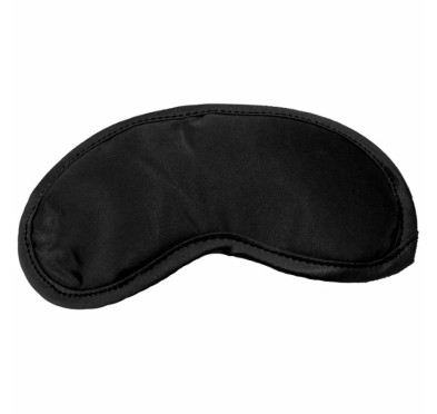 Maska na oczy - S&M Satin Blindfold Black